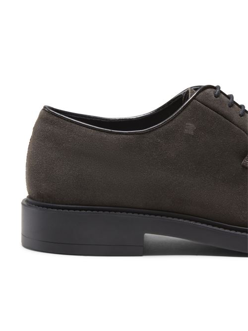 Scarpa stringata da uomo Antracite in pelle scamosciata FRATELLI ROSSETTI | 468582880